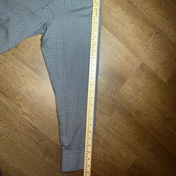 Wrangler‎ Button Down Long Sleeve Shirt Black Pattern Medium - Picture 6 of 7